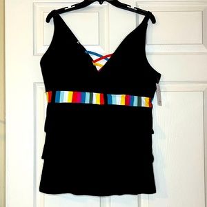 NWT Lane Bryant Cacique Tankini Top size 18